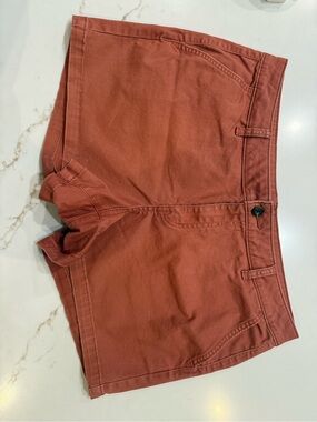 a.n.a Women’s Rust Orange Jean Shorts